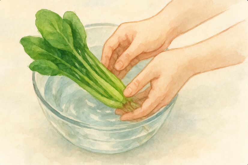 3小松菜は生でOK？下ごしらえは不要？