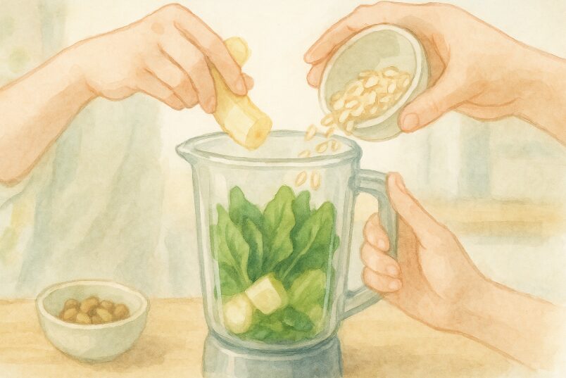 4「朝ごはんがスムージーだけ」でも満足するコツ