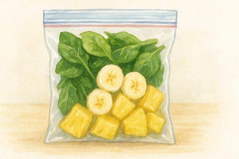 6続けるコツは「冷凍」と「洗いやすさ」