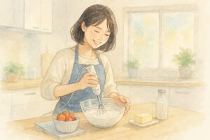ブレンダーで生クリーム泡立てできるか？他の器具との違いを比較