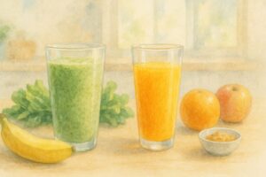 スムージーとジュースの違いとは？5つの視点で選び方を徹底解説