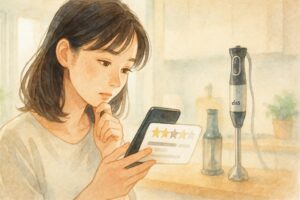 d&sハンドブレンダーの口コミ！悪い評判から分かる本当の実力