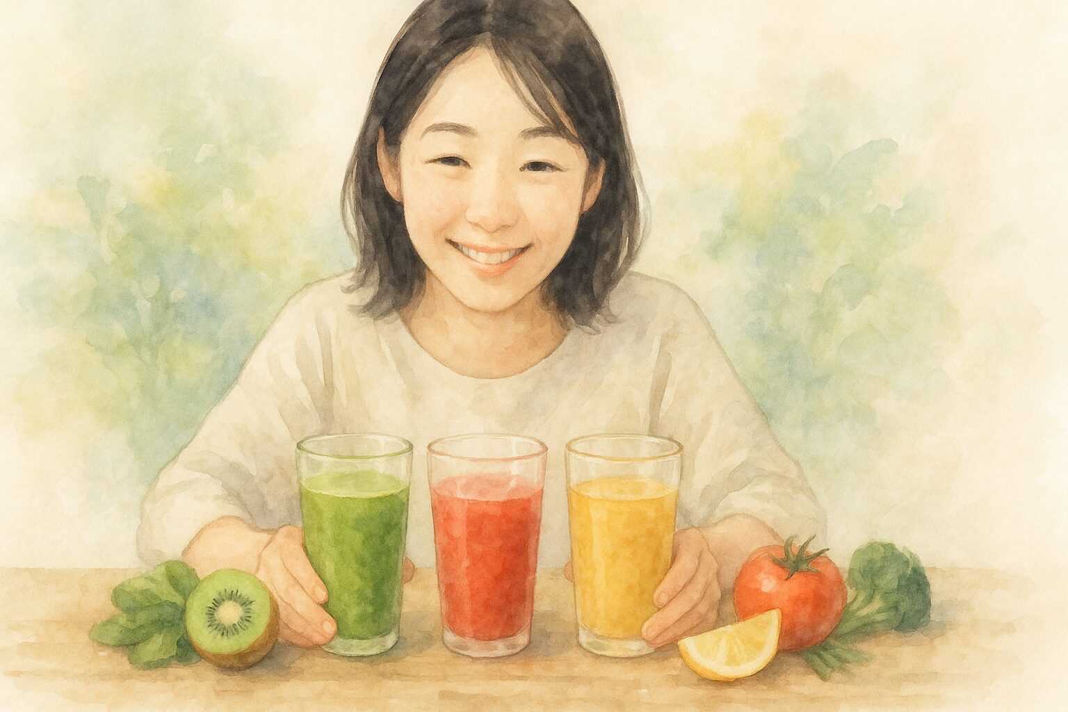 【徹底比較】スムージーとミックスジュース、ジュースの違いと選び方