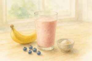 美味しいプロテインスムージーのレシピ。簡単な作り方とコツ