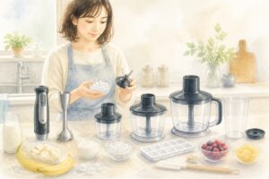 ブレンダーの氷はブラウンでOK？初心者向けスムージー活用ガイド