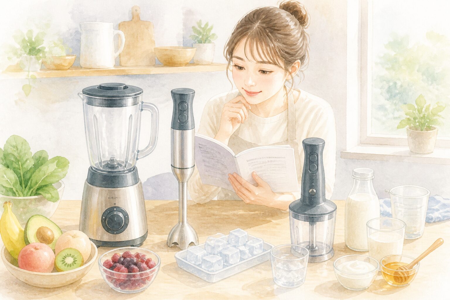 据え置き・ハンディ・コードレスのブレンダー比較