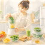 スムージーはバナナとほうれん草で朝をおいしく作る初心者向け