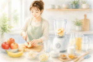 りんごスムージーの作り方｜初心者向け基本レシピ