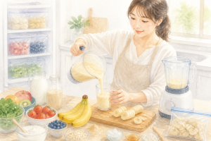 バナナスムージーの作り方｜基本レシピとアレンジ