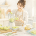 メロンスムージーの作り方｜基本とアレンジ